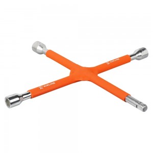 Ключ баллонный крестовой (17, 19, 21 1/2") "AIRLINE" PRO (усиленный) 400 мм, обр ATAB039 AIRLINE