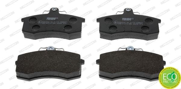 Колодки тормозные дисковые (Premier). LADA 2108-2112 1.1-1.5 &16V 86> FDB527 FERODO