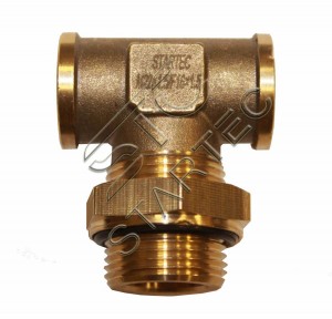 Соединитель переходник М12хF12 тройник латунь STARTEC INF.11.M12F12T STARTEC