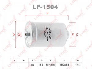 AUDI >91 LF-1504 LYNXAUTO