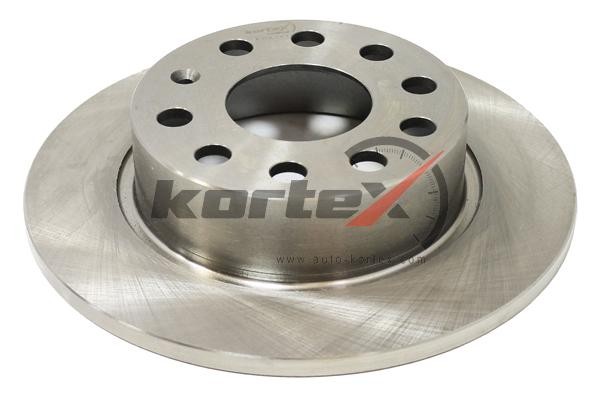 Диск тормозной VW Golf 5,6 AUDI A3 SKODA Octavia (1Z,5E),Yeti задний (1шт.) KORT KD0201 KORTEX