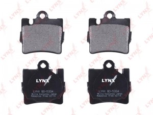 Колодки тормозные дисковые задние BD-5334 LYNXAUTO
