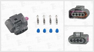 Разъем HYUNDAI VAG электрический (4-х контактный) TE PARTS 7821604 TE PARTS