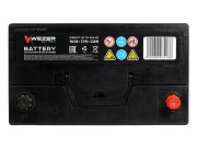 аккумуляторная батарея! 90Ah 700A JIS +справа 303/175/228\ WEZ90700R WEZER