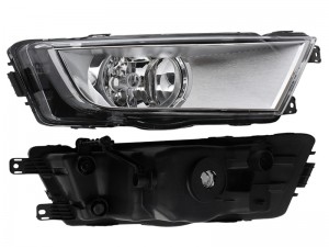 Туманка SKODA OCTAVIA 13-16 RH хром ST-665-2013R-UE1 ST6652013RUE1 SAT