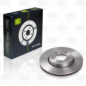 Диск торм. Renault Duster (10-)/Arkana (19-) перед. d=280 (DF 095107)  2шт DF 095107 TRIALLI