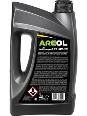AREOL ECO Energy DX1 5W30 (4L) масло моторное! синAPI SQ RC, ILSAC GF-7A, Dexos1 5W30AR073 AREOL