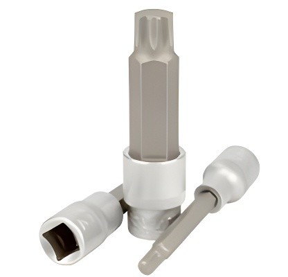 Головка торцевая с битой 1/2" Spline M16 "АвтоDело" Professional (L=100 мм) 39206 AVTO DELO