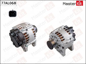 Генератор  RENAULT DUSTER/CAPTUR 2014- (12V 120A) Masterkit 77AL068 MASTER KIT
