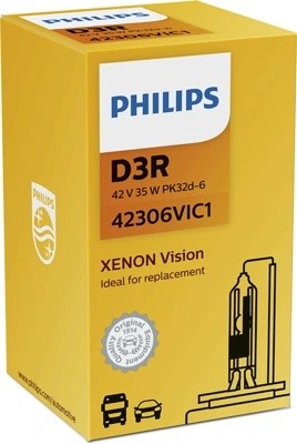 Лампа ксеноновая D3R 35W PK32d-6 4600K Xenon Vision PHILIPS 42306VIC1 PHILIPS
