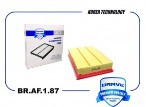 Фильтр воздушный BR.AF.1.87 151000079AA Chery Tiggo 7 Pro/8/8 Pro, Exeed F4J16 1 BRAF187 BRAVE