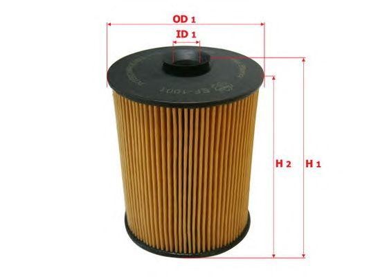 фильтрующий элемент топлива! H136 D94 \ MITSUBISHI EF-1001 SAKURA