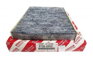 фильтр салона! угольный\ Toyota Hilux/Prius 15> 87139-58010 TOYOTA