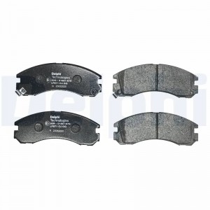 LP871 колодки дисковые п.\ Mitsubishi Galant 2.0/2.5/2.4GDi 89> LP871 DELPHI