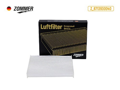 Фильтр салонный TOYOTA Avensis, Camri, Corolla, Rav 4 (Z8713930040) EC-824 Z8713930040 ZOMMER