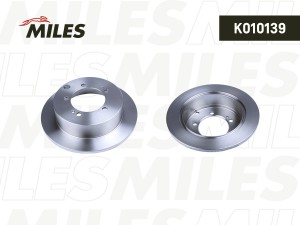 Диск тормозной задний MITSUBISHI LANCER 00/OUTLANDER 0308 (R14) (TRW DF4845) K01 K010139 MILES