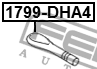 Крюк буксирный AUDI A4 2001-2008 1799-DHA4 1799-DHA4 FEBEST