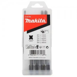 Набор буров по бетону SDS+ 5.0-8.0x110мм,6.0-8.0x160мм (5шт.) MAKITA D-00795 MAKITA