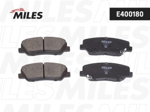 Колодки тормозные передние (Смесь Low-Metallic) GEELY ATLAS/ATLAS PRO/EMGRAND X7 E400180 MILES
