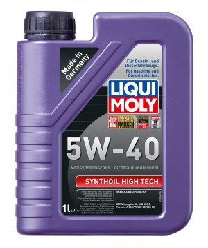 1924 LiquiMoly Синт-ое мот.масло Synthoil High Tech 5W-40 SN A3/B4 (1л) 1924 LIQUI MOLY