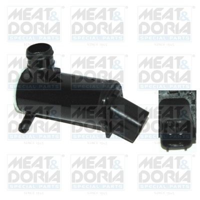 Насос омывателя HYUNDAI Solaris,Getz (02-) KIA Rio (11-) MEAT&DORIA 20137 MEAT DORIA