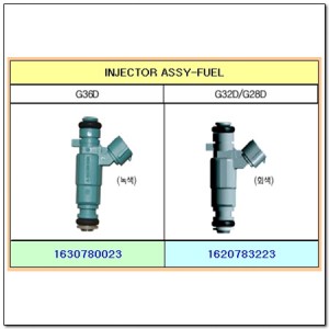 Форсунка SSANGYONG Kyron (06-),Rexton (04-) (E32) топливная OE 1620783223 SSANG YONG
