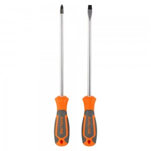 Набор отвёрток 2 пр. (SL8x200mm, PH3x200mm) пласт.подвес (ATAU015) ATAU015 AIRLINE