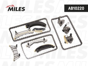 Комплект цепи ГРМ OPEL 3.2V6 09- без звездочек (INA 553 0235 10) AB10220 AB10220 MILES