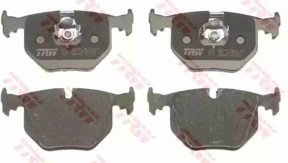 Колодки тормозные BMW X5,Z8 (E46,E39,E38) задние (4шт.) TRW GDB1530 TRW