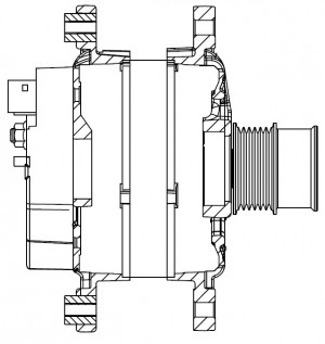 Генератор 140A LG 1853 START VOLT
