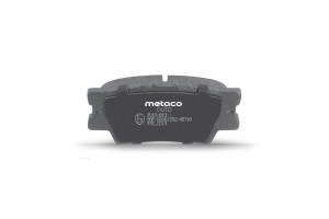 Колодки тормозные задние дисковые к-кт 3010013 METACO