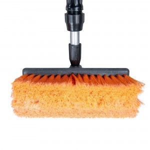 Щетка для мойки автомобиля телескопическая 120-200см под шланг AIRLINE AB-H-01 AIRLINE