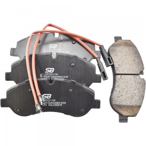 Колодки тормозные передние FORD TRANSIT 14-/CUSTOM 12- BP52011W BP52011W SB NAGAMOCHI