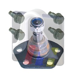 опора шаровая к-кт! <=1600kg\ Fiat Ducato 94-00 93-00578-056 RTS