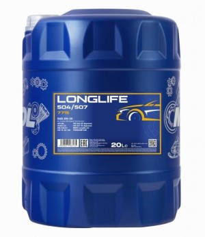 4036021168135 7715 MANNOL LONGLIFE 504/507 5W-30 20 л. Синтетическое моторное ма 4036021168135 MANNOL