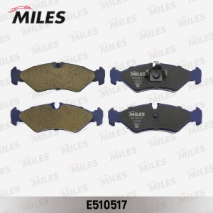 Колодки тормозные задние (Смесь CERAMIC серия PRO) MERCEDES SPRINTER (2-4t) 9506 E510517 MILES