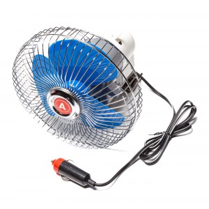 Вентилятор в салон 12V 6" на кронштейне (с решеткой металл) 16см АВТОИМПУЛЬС 8043-12V AIMPULS