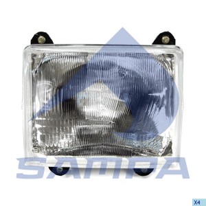 Фара RENAULT Magnum левая/правая (квадратная) SAMPA 079422 SAMPA