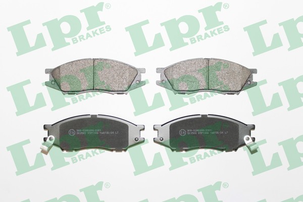 Комплект тормозных колодок 05P1346 05P1346 LPR