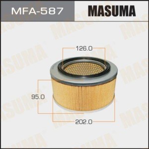 фильтр воздушный! \ Mazda E2000/2200 SR2 2.2D 97-02 MFA-587 MASUMA