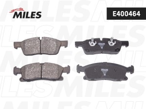 Колодки тормозные передние (Смесь Low-Metallic) MERCEDES BENZ ML W166 250-350 11 E400464 MILES