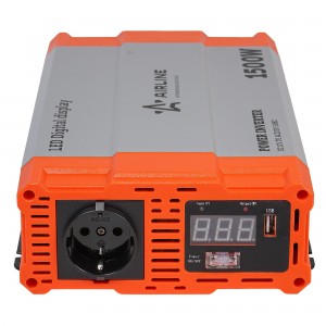 Преобразователь напряжения (инвертор) 12-220V 1500Вт AIRLINE API150008 AIRLINE