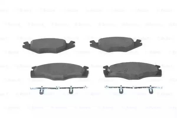 0 986 494 057 171 60=FDB1072=224735 !колодки дисковые п.\ VW Polo 1.0i-1.9D 94-9 0 986 494 057 BOSCH