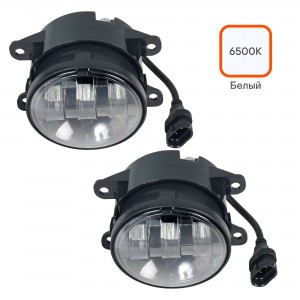 Фара светодиодная "AIRLINE" 90 мм 45W (белый, регулир.световая граница) (2 шт) ALED078 AIRLINE