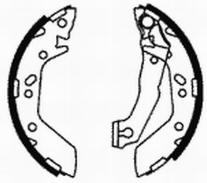 Колодки барабанные Hyundai Accent 1.3/1.5/1.6 02-05 SA128 SA128 SANGSIN