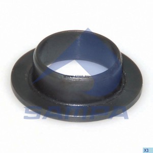 Втулка амортизатора SCANIA кабины (20.5x35x10) SAMPA 040021 SAMPA