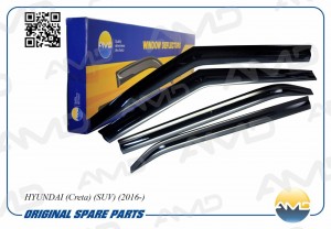 Дефлектор HYUNDAI Creta (16-) окон комплект AMD AMD.DK468 AMD