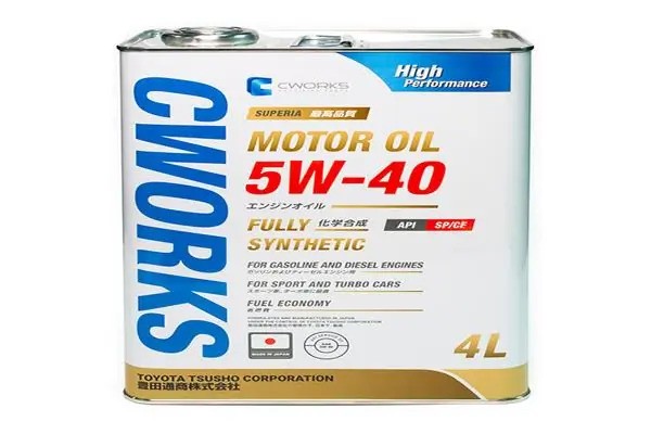 Масло моторное SUPERIA MOTOR OIL 5W-40 SP/CF 4L A13SR2004 A13SR2004 CWORKS