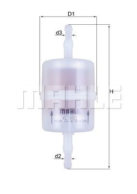 BMW 1-F20/F21/ 3-E90/F30 OX404D MAHLE KNECHT