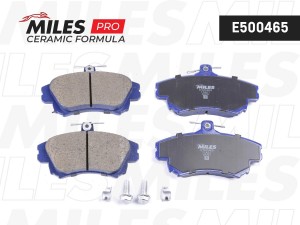 Колодки тормозные передние (Смесь CERAMIC серия PRO) MITSUBISHI CARISMA 95-06/CO E500465 MILES